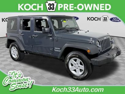 Used 2017 Jeep Wrangler Unlimited Sport w/ Quick Order Package 24S