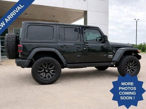 Used 2022 Jeep Wrangler Unlimited Sahara w/ LED Lighting Group image 2