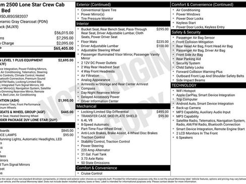 Used 2025 RAM 2500 Lone Star AWD/4WD image 32