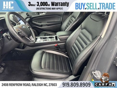 Used 2021 Ford Edge SEL w/ Cargo Accessory Package FWD image 12