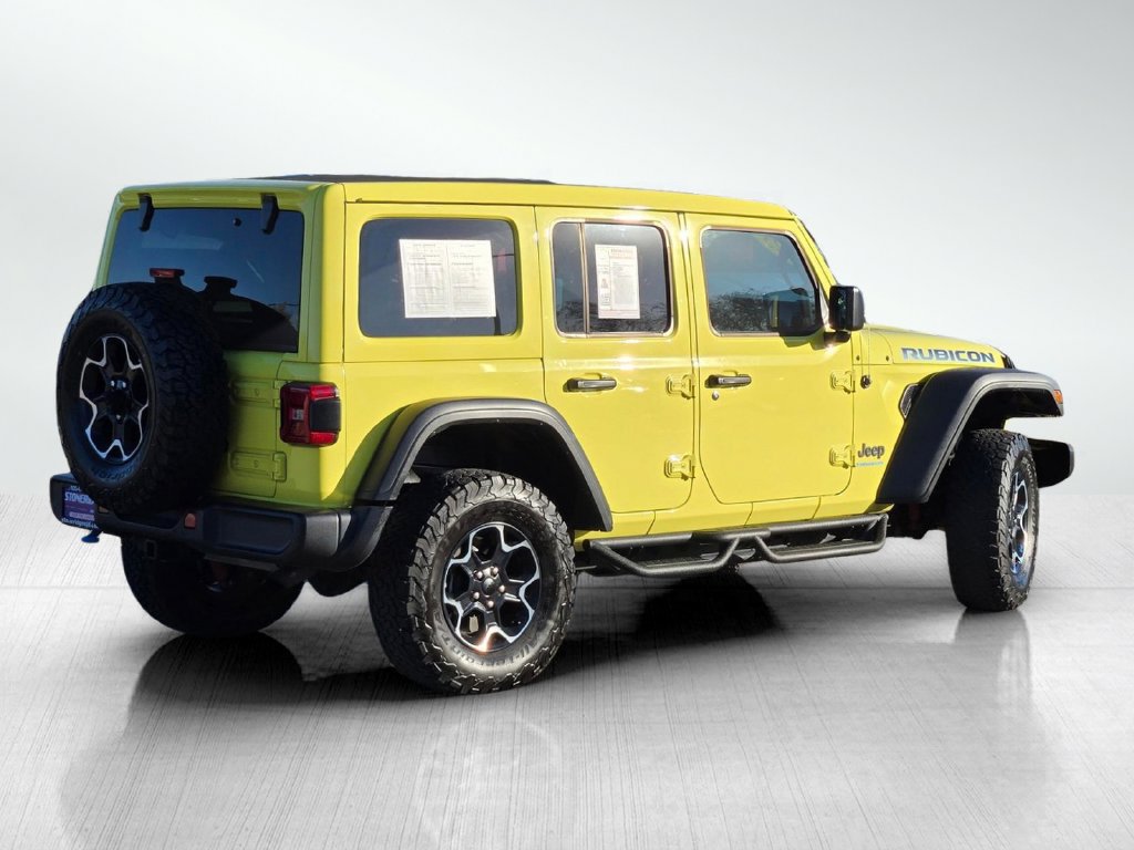 Used 2023 Jeep Wrangler Unlimited Rubicon 4xe w/ Cold Weather Group AWD/4WD image 4