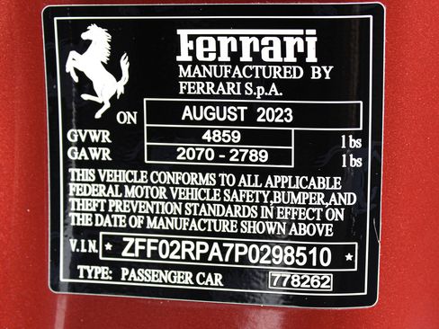Certified 2023 Ferrari Portofino M RWD image 51