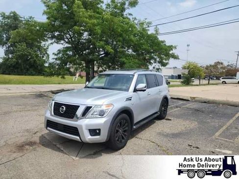 Used 2018 Nissan Armada Platinum w/ Captain Seat Package AWD/4WD image 1