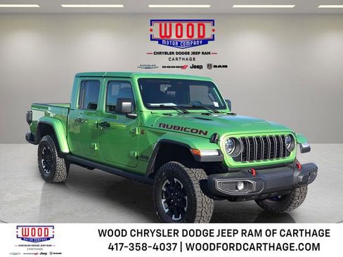 New 2026 Jeep Gladiator Rubicon w/ Steel Power Dome Hood Package image 1