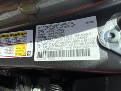 Certified 2025 Acura TLX w/Technology Package image 35