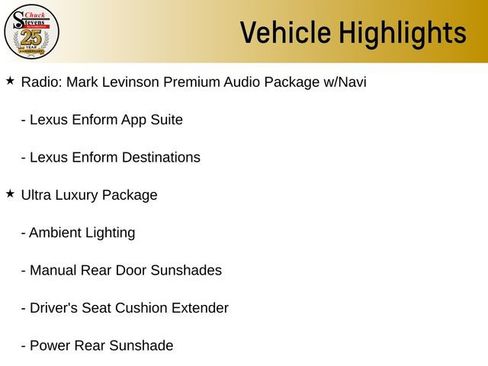 Used 2017 Lexus ES 350 w/ Ultra Luxury Package FWD image 2