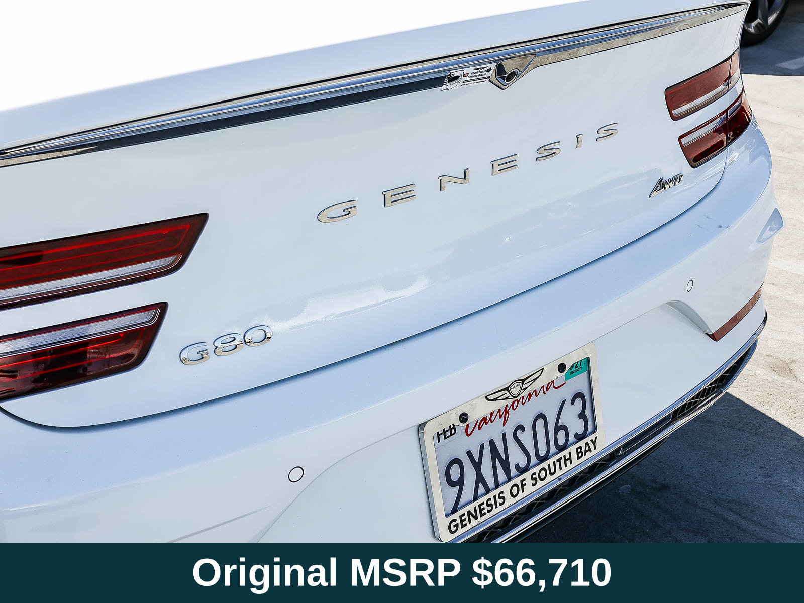 Used 2026 Genesis G80 2.5T Advanced AWD/4WD image 7