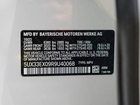 Used 2024 BMW X6 xDrive40i w/ Premium Package AWD/4WD image 60