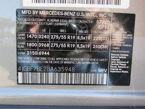 Used 2011 Mercedes-Benz GL 450 4MATIC image 31