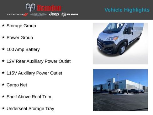 New 2026 RAM ProMaster 2500 w/ Power Group image 2