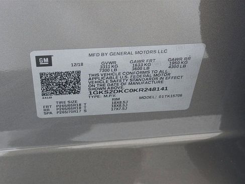 Used 2019 GMC Yukon SLT w/ HD Trailering Package image 39