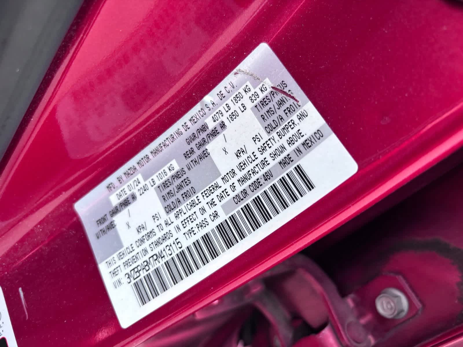 Used 2024 MAZDA MAZDA3 s FWD image 25