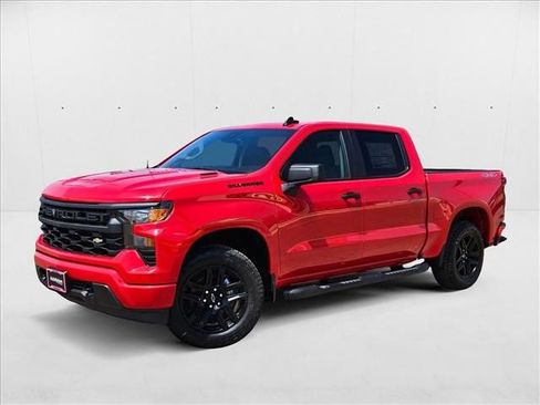 New 2026 Chevrolet Silverado 1500 Custom w/ Turbomax Blackout Package image 1