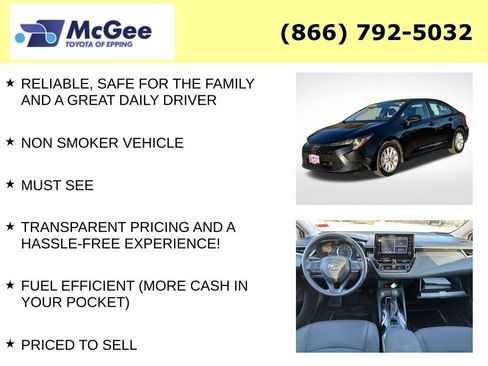 Certified 2020 Toyota Corolla LE image 8