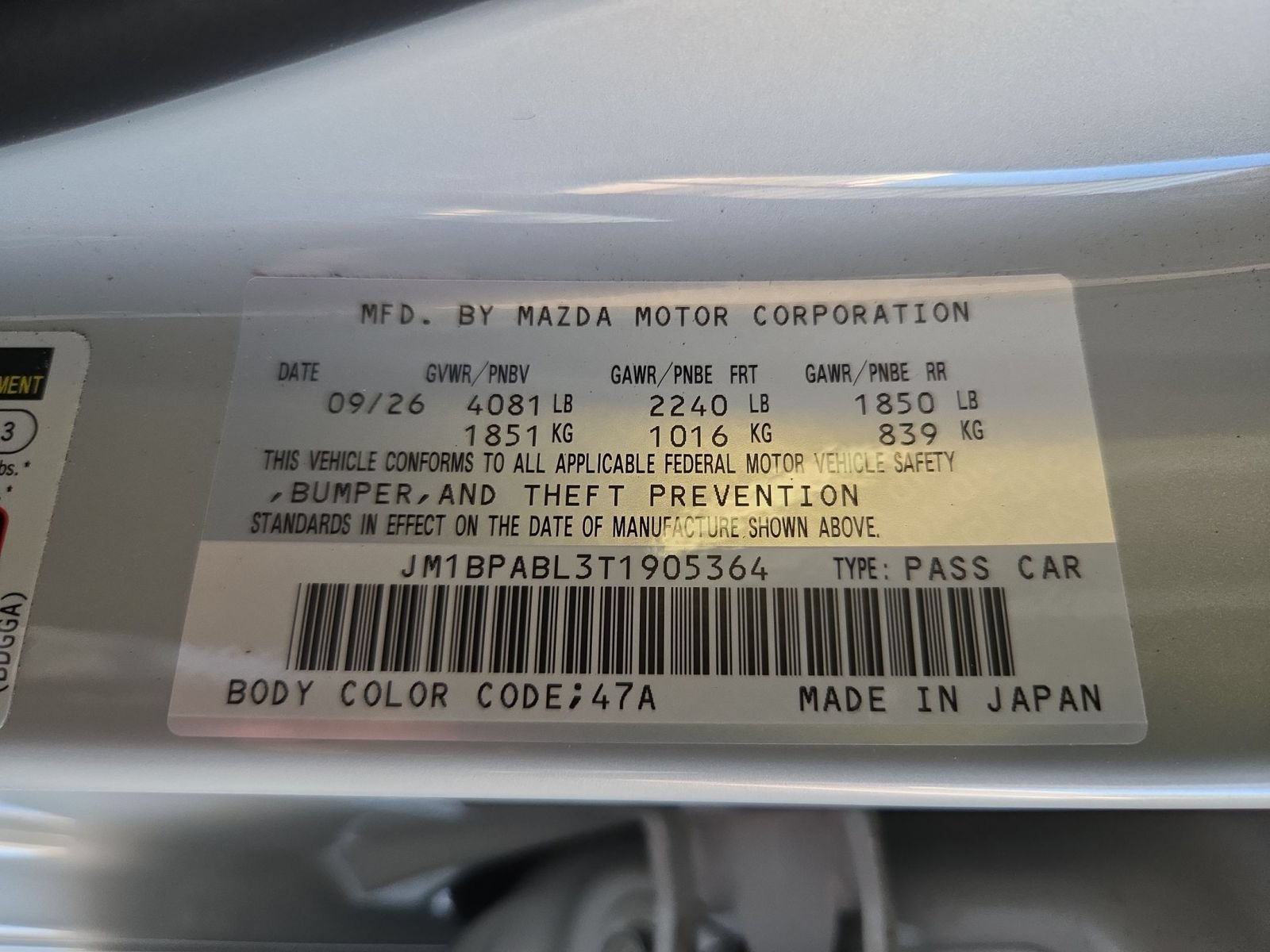 New 2026 MAZDA MAZDA3 s Sport FWD image 18