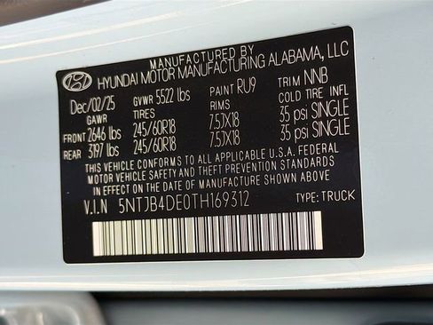 New 2026 Hyundai Santa Cruz SEL FWD image 29