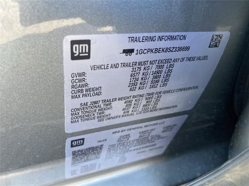 New 2025 Chevrolet Silverado 1500 Custom w/ Turbomax Blackout Package image 30