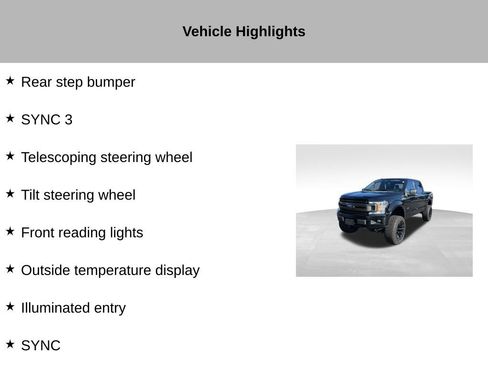 Used 2018 Ford F150 XLT w/ Equipment Group 302A Luxury AWD/4WD image 16