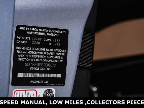 Used 2009 Aston Martin DBS Coupe image 40