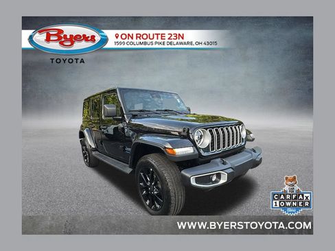 Used 2025 Jeep Wrangler Unlimited Sahara AWD/4WD image 1