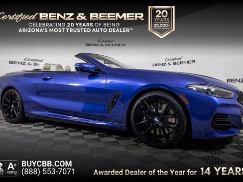 Used 2023 BMW 840i Convertible w/ M Sport Professional Package RWD image 1