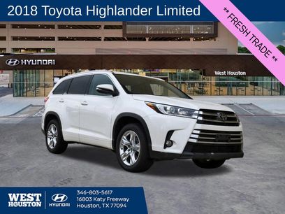Used 2018 Toyota Highlander Limited
