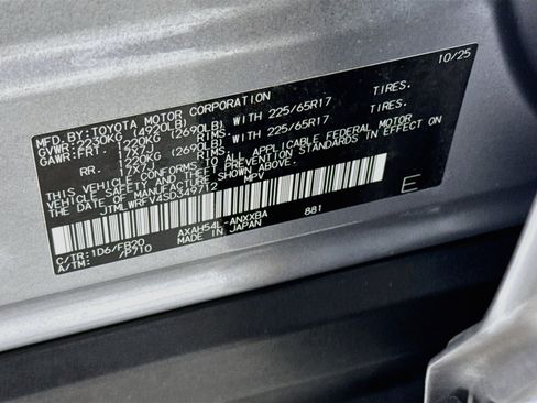 Used 2025 Toyota RAV4 LE AWD/4WD image 27