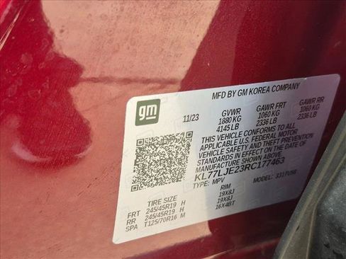 Used 2024 Chevrolet Trax RS w/ Sunroof Package FWD image 19