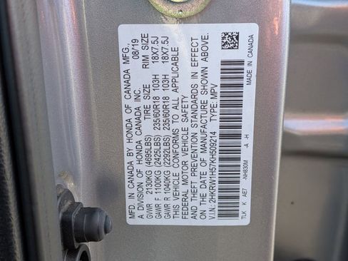 Used 2019 Honda CR-V EX image 23