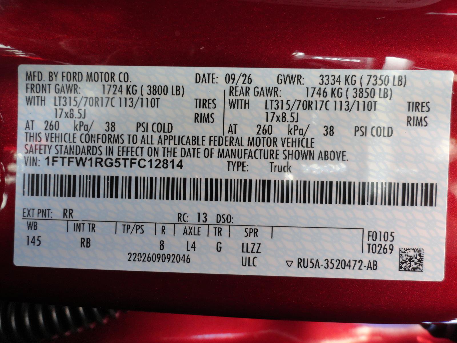 New 2026 Ford F150 Raptor AWD/4WD image 25