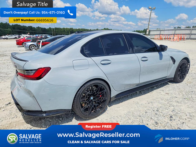 Used 2025 BMW M3 Competition w/ M Carbon Exterior Package AWD/4WD image 4
