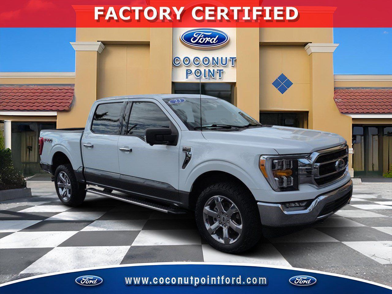 Certified 2022 Ford F150 XLT w/ Equipment Group 302A High AWD/4WD image 1