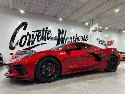 Used 2023 Chevrolet Corvette Stingray Premium Cpe w/ Z51 Performance Package RWD image 1