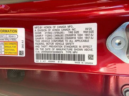 New 2025 Honda CR-V EX image 13