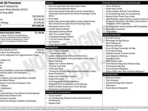 Used 2021 Audi Q5 2.0T Premium w/ Convenience Package image 37