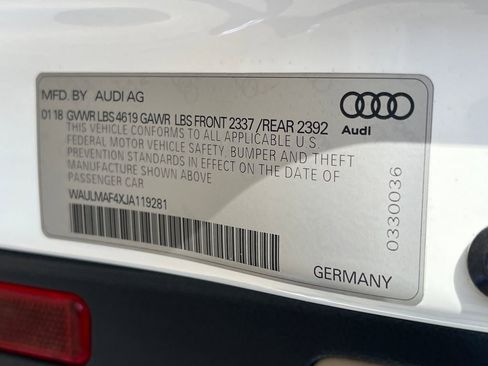 Used 2018 Audi A4 2.0T Ultra Premium Plus w/ Premium Plus Package image 28