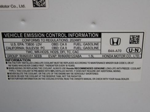 Used 2024 Honda Civic EX-L image 16