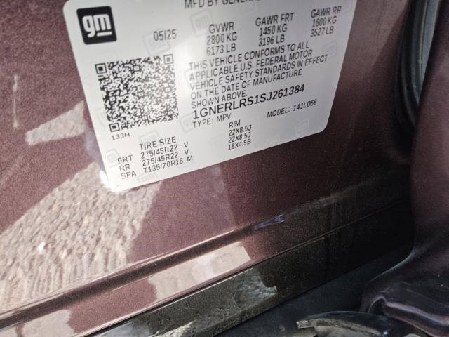 Used 2025 Chevrolet Traverse RS w/ LPO, Roadside Safety Package FWD image 7