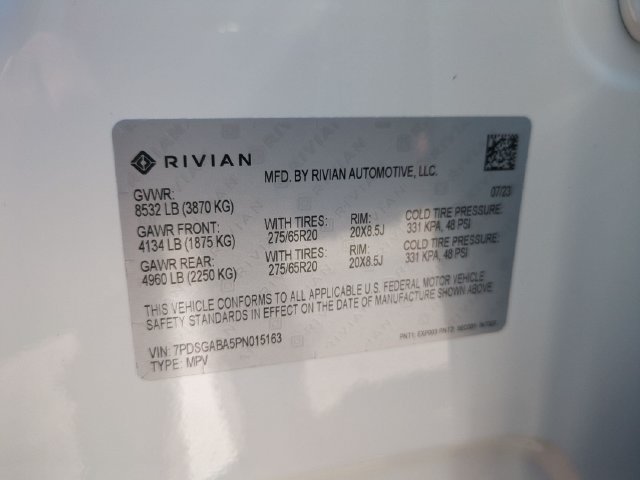 Used 2023 Rivian R1S Adventure Quad AWD/4WD image 28