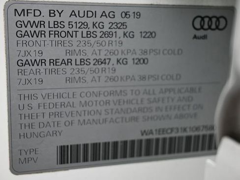 Used 2019 Audi Q3 2.0T Premium Plus w/ Premium Plus Package AWD/4WD image 7