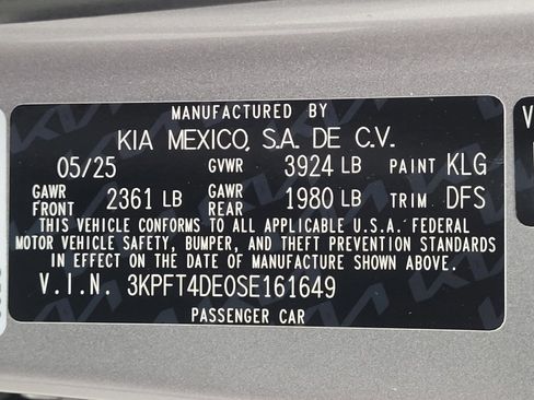 Used 2025 Kia K4 FWD image 33