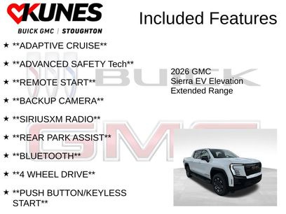 New 2026 GMC Sierra EV Elevation