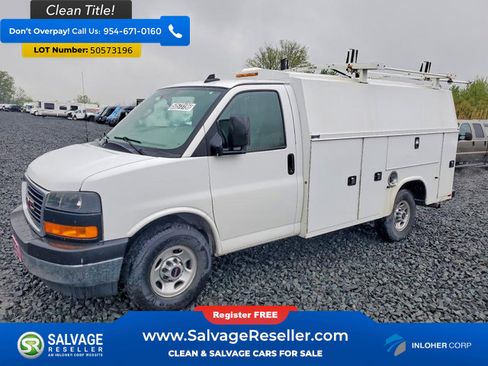 Used 2021 GMC Savana 3500 w/ Power Convenience Package RWD image 1