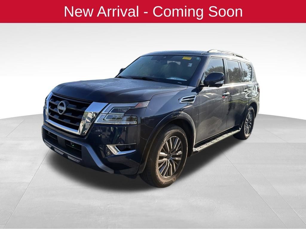 Used 2023 Nissan Armada SL w/ Captain's Chairs Package RWD image 1