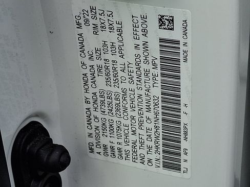 Used 2022 Honda CR-V EX-L image 26