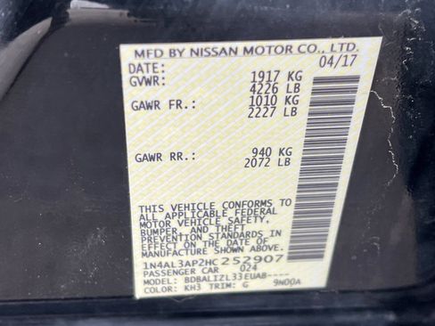 Used 2017 Nissan Altima 2.5 SV image 23