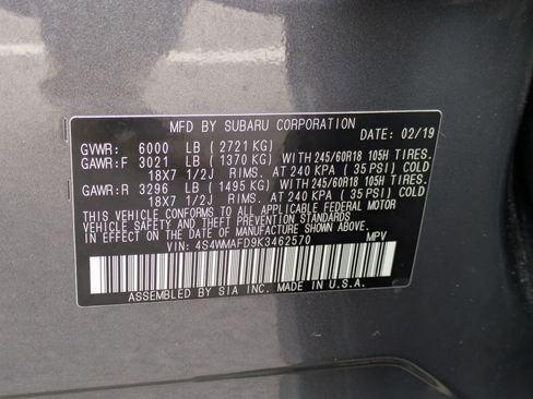 Used 2019 Subaru Ascent Premium AWD/4WD image 25