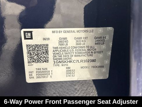 Used 2020 Chevrolet Suburban LT w/ Max Trailering Package AWD/4WD image 15