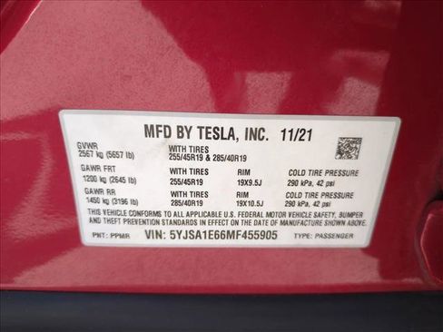 Used 2021 Tesla Model S Plaid image 27