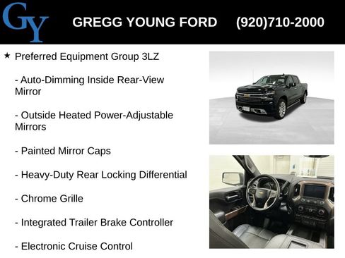 Used 2019 Chevrolet Silverado 1500 High Country w/ Technology Package image 25